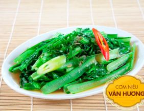 Cải xanh xào