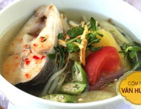 Canh chua cá bông lau