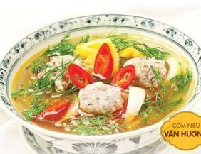 Canh chua cá thác lác 