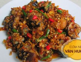 Lươn xào sả ớt