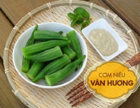 Đậu bắp luộc